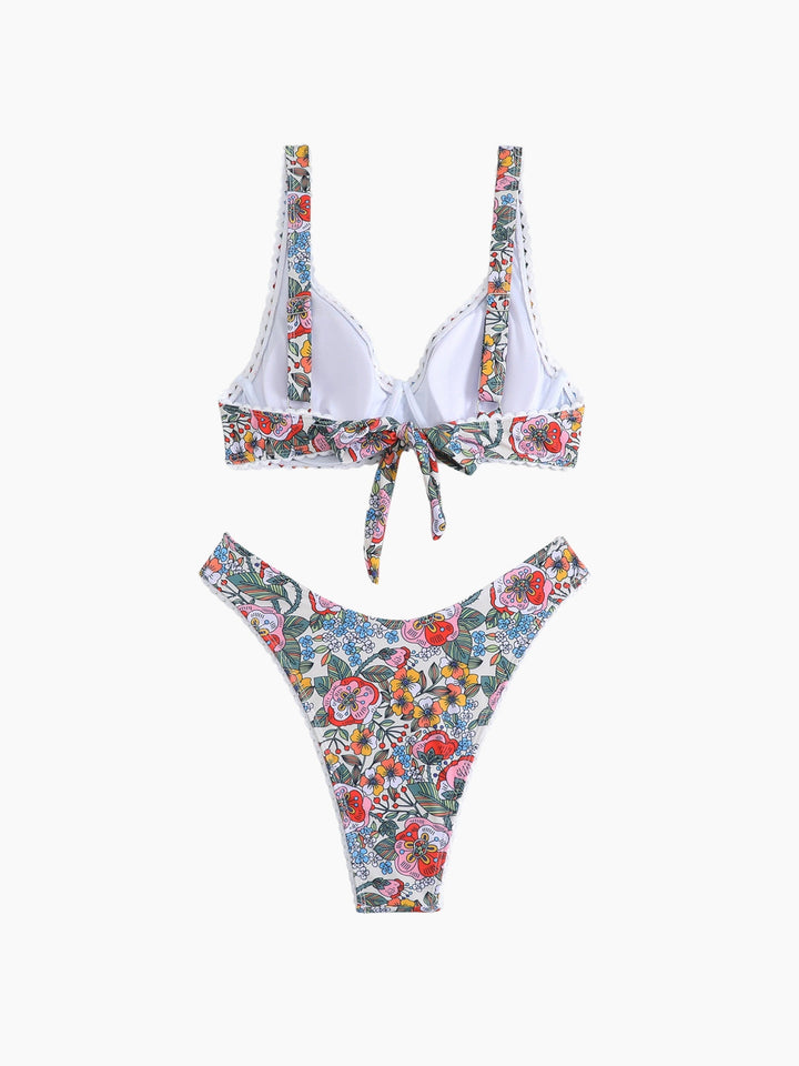 Sunlit Waves Bikini Set