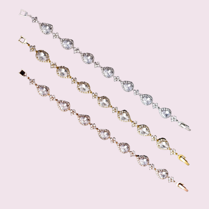 Diamond Droplet Bracelet