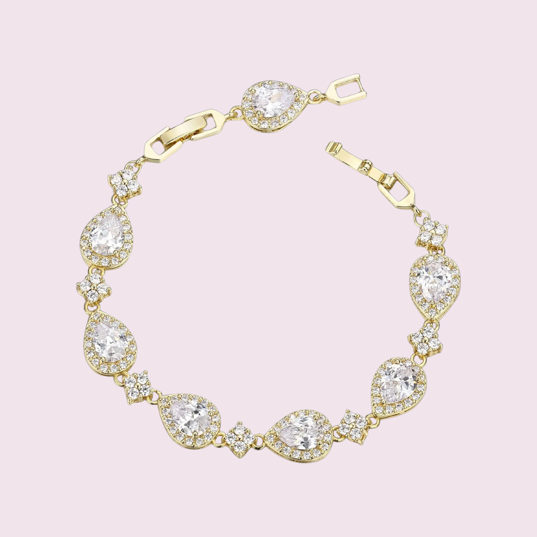Diamond Droplet Bracelet