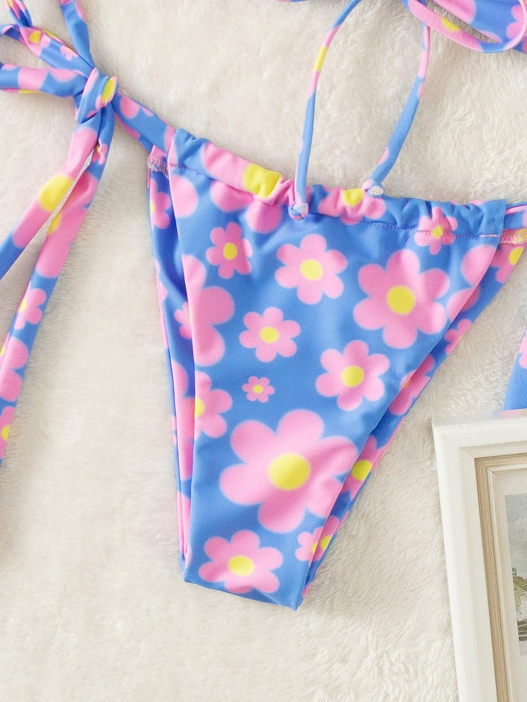 Coastal Floral Bikini Set