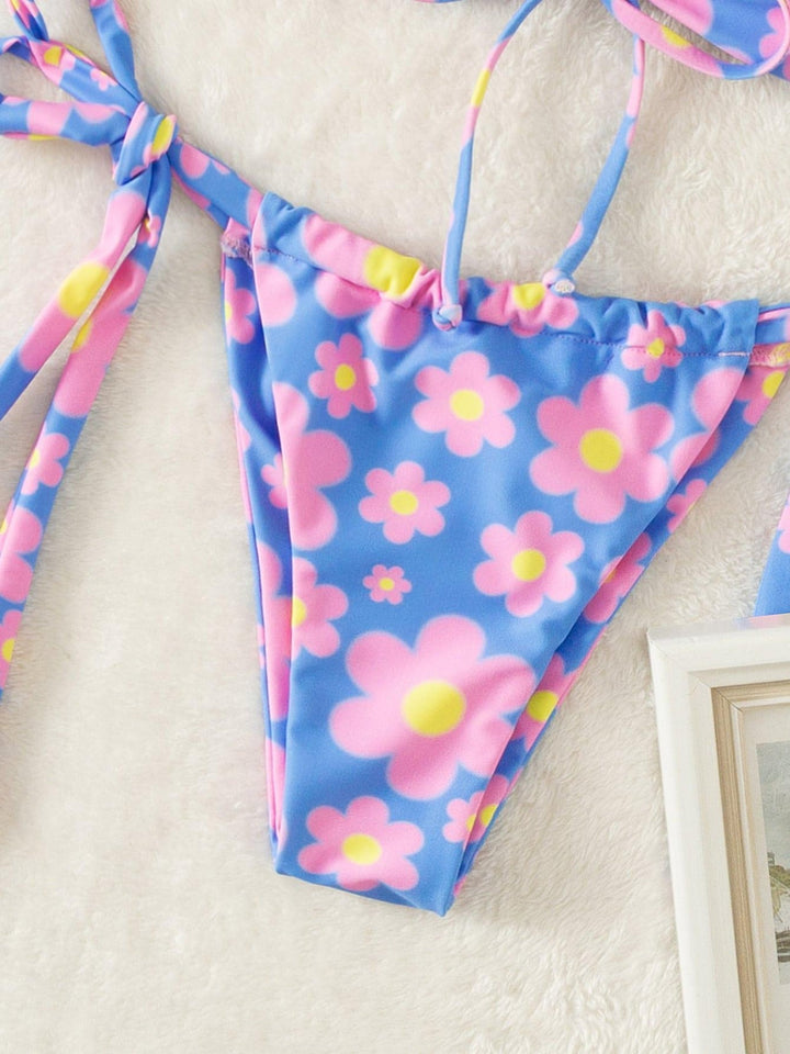 Coastal Floral Bikini Set