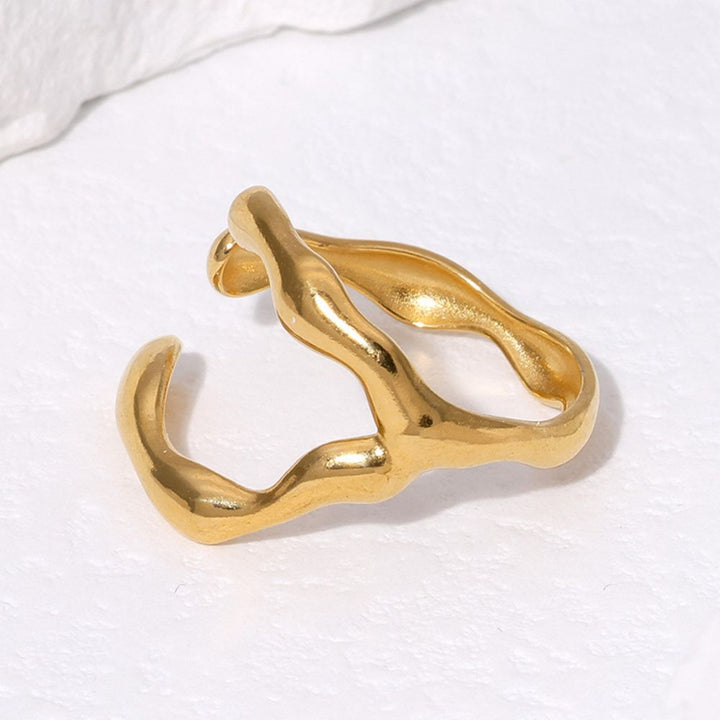 Gold Liquid Ring