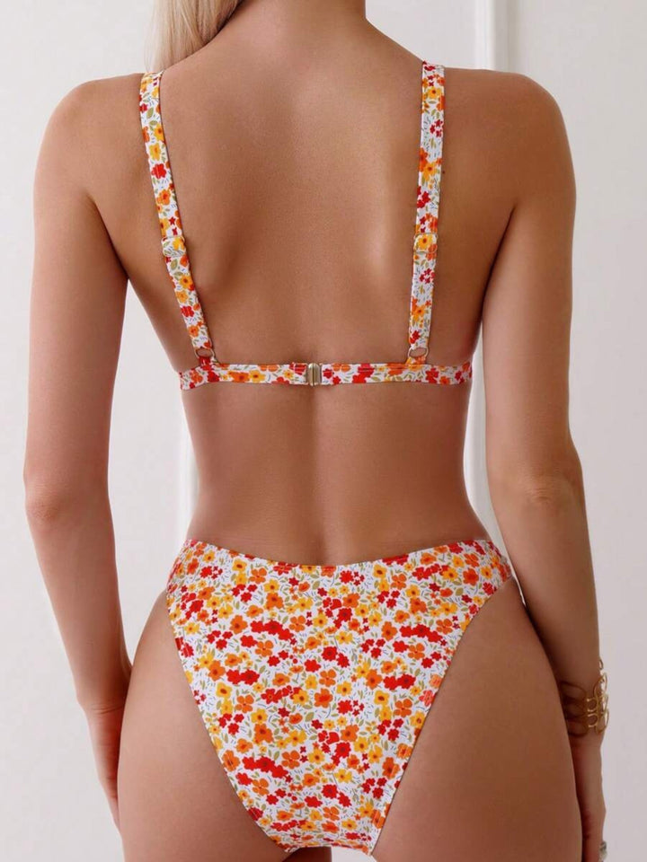 Kim Floral Bikini Set