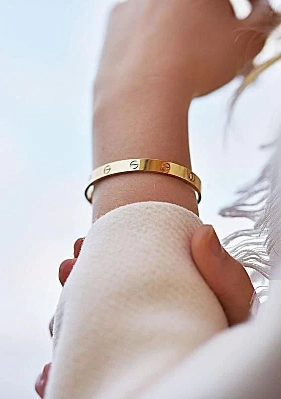 Gold Link Bracelet